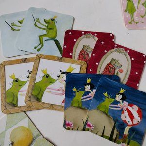 KVACK IKEA Matching Memory Card Game Princess Frogs Fairies